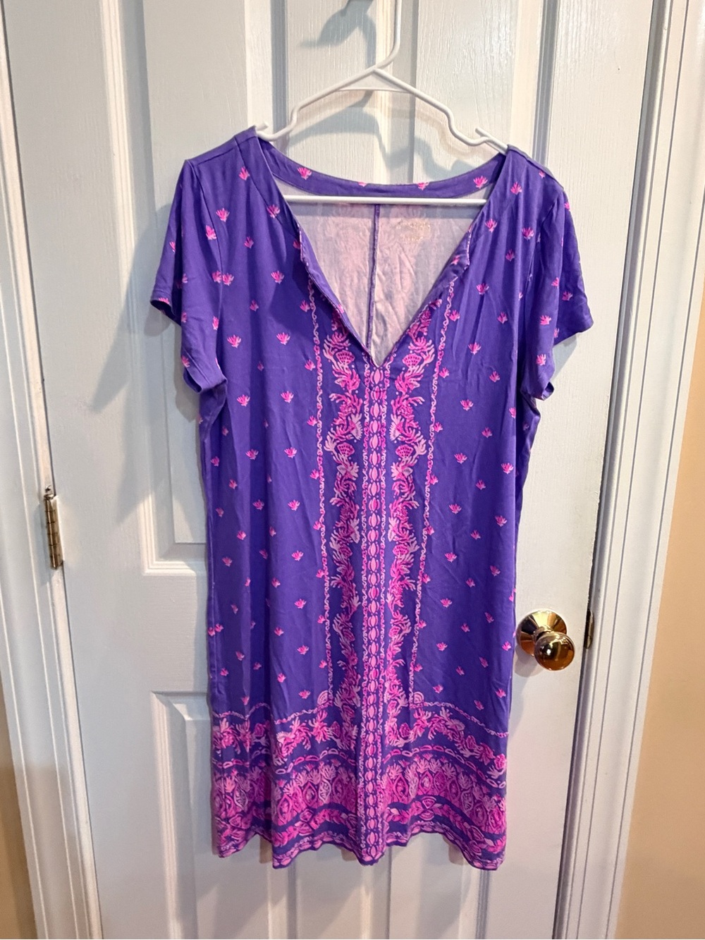 Women’s Lilly Pulitzer V-Neck Shift Dress Size XL